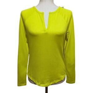 Jenni NWT Bright Yellow Long Sleeves Sleepwear Top Women Various